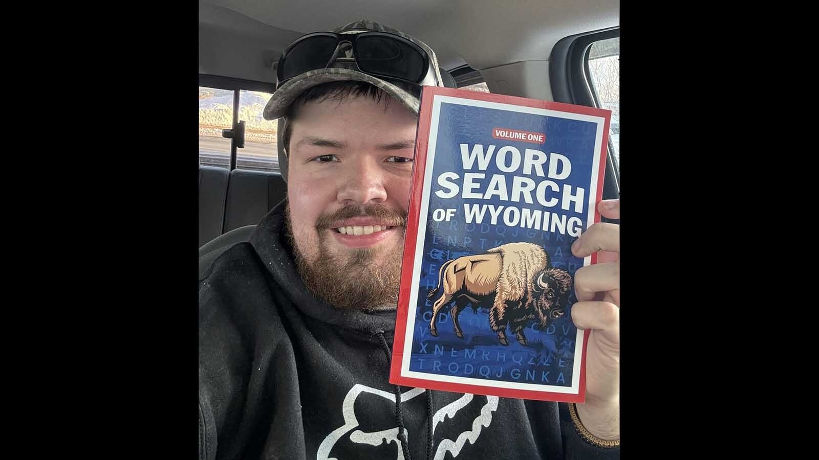 Nick Cranford said he began his word search series focusing on Canadian provinces after being inspired by his grandmother. But he's gone much farther, including his "Word Search of Wyoming" book.