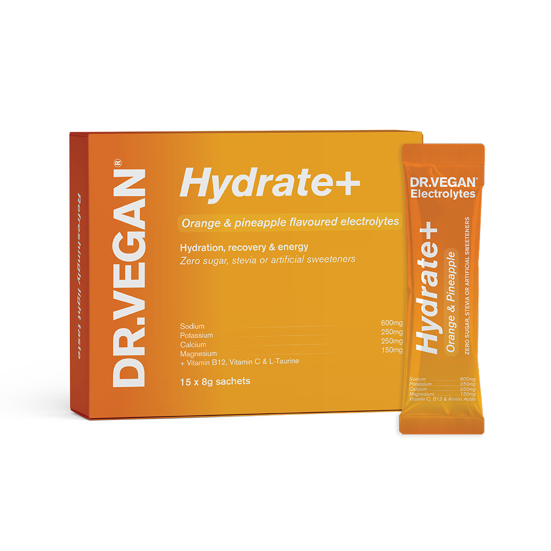Hydrate+ Electrolytes Powder | Orange & Pineapple Flavour