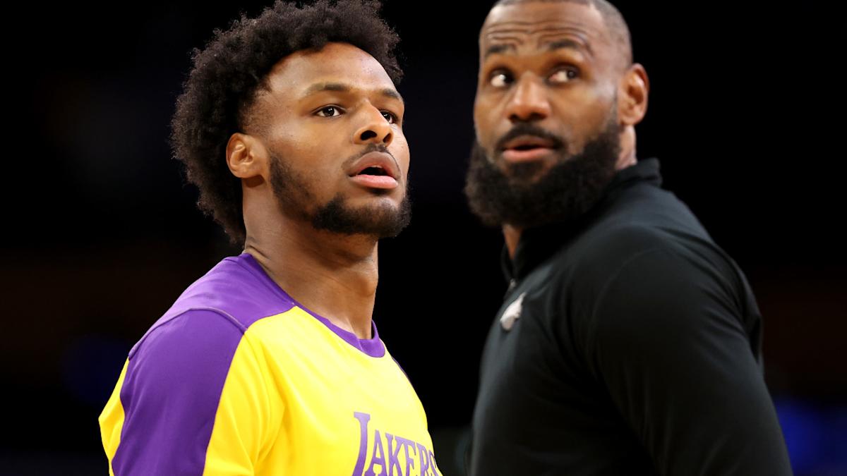 Bronny James' Girlfriend Stuns in Bikini Beside the Lakers Guard