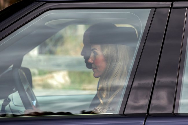 The Princess of Wales unveiled golden tresses on her way to a church service in Scotland, sending royal watchers into a spin.   