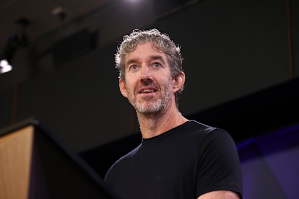 On AI, Atlassian’s billionaire co-founder, Scott Farquhar, says Australia should be “exporting megawatts as megabytes and getting paid megabucks”.