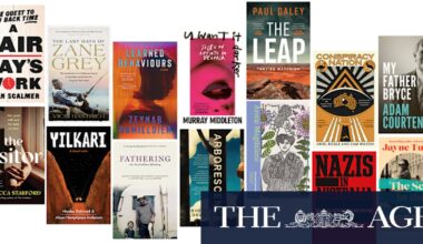 This month’s top novels and nonfiction includes Learned Behaviours, U Want It Darker, The Visitor