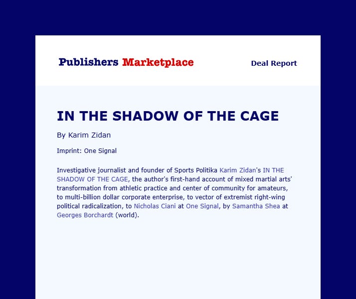 I'm writing a book - by Karim Zidan