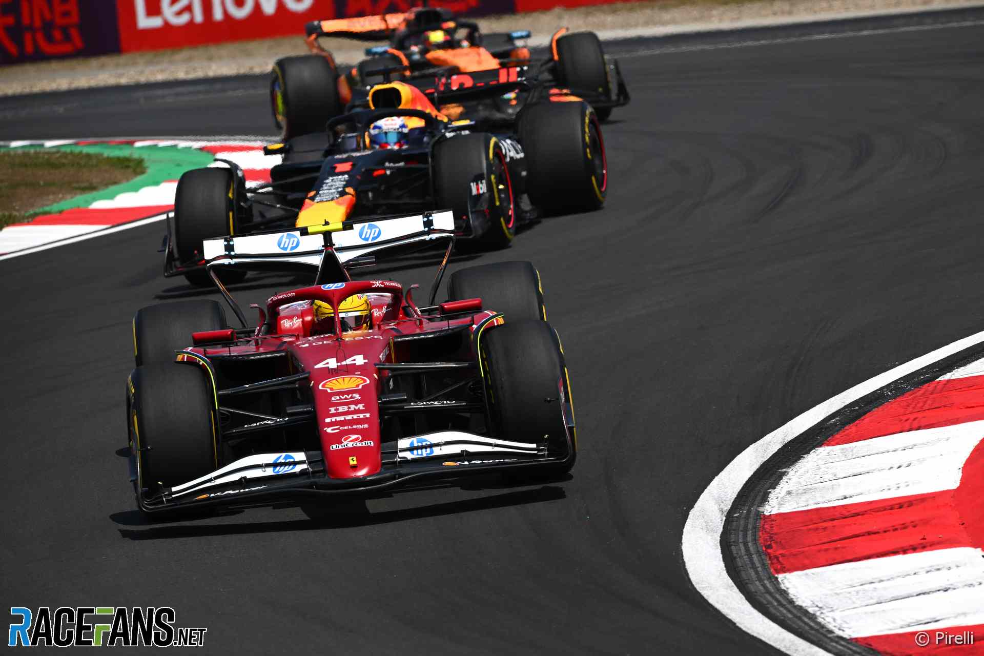 Lewis Hamilton, Ferrari, Shanghai International Circuit, 2025