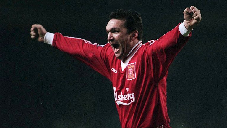 Footballer Neil 'Razor' Ruddock played for teams including Liverpool. Pic: Action Images via Reuters 1996