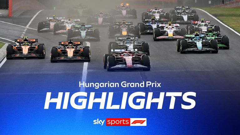 Watch the race highlights from the 2025 Hungarian Grand Prix.