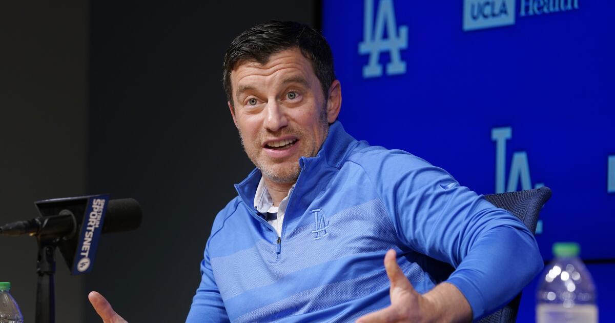 Andrew Friedman struck out on the Dodgers' urgent need for a closer