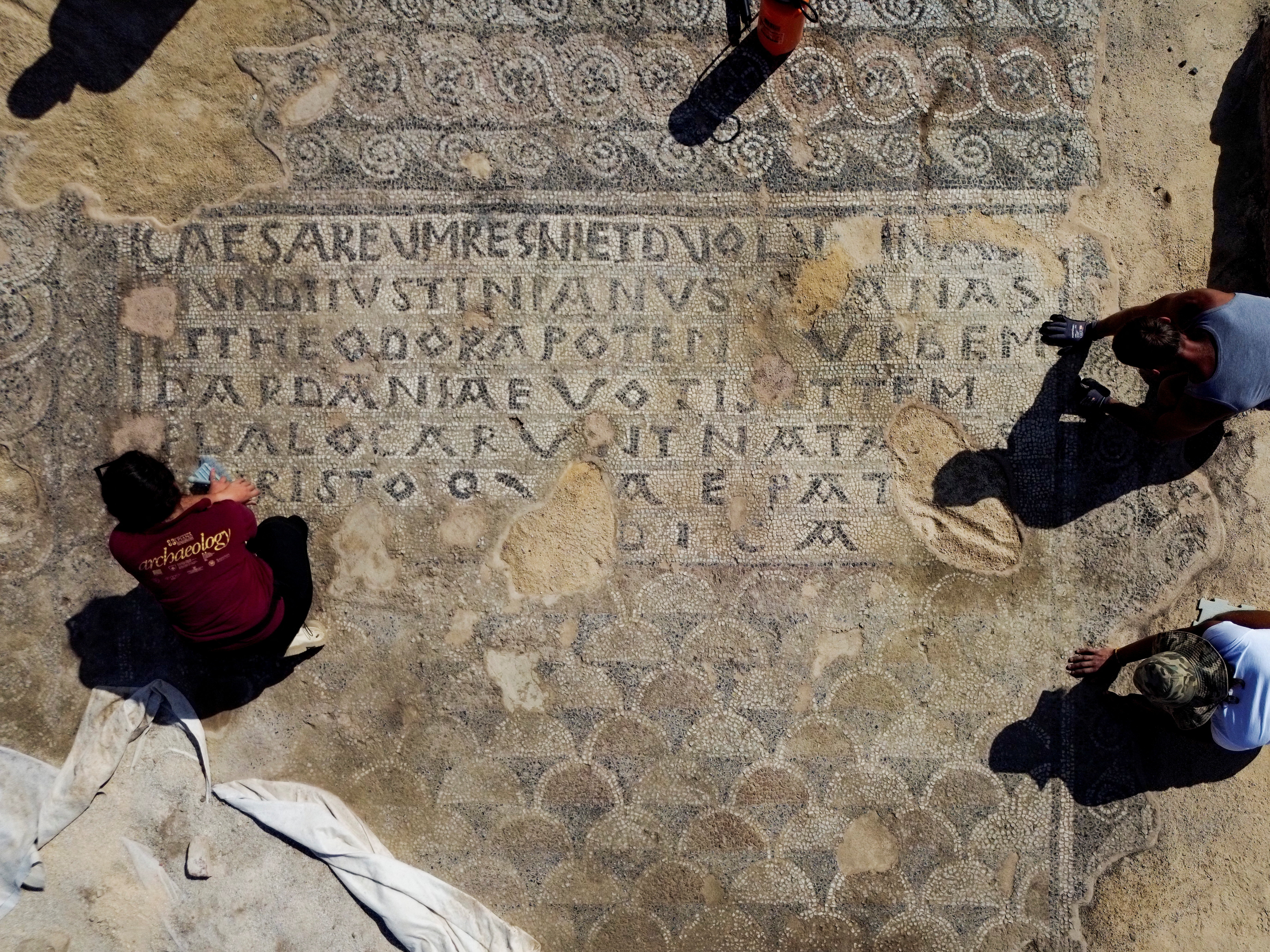 Newly discovered inscription reveals Emperor Justinian's dedication to the construction of the city of Justiniana Secunda in the Roman province of Dardania, in Kosovo