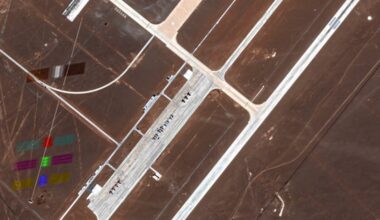 Starlink Photobombs New Satellite Image, This Time Over a Chinese Military Base