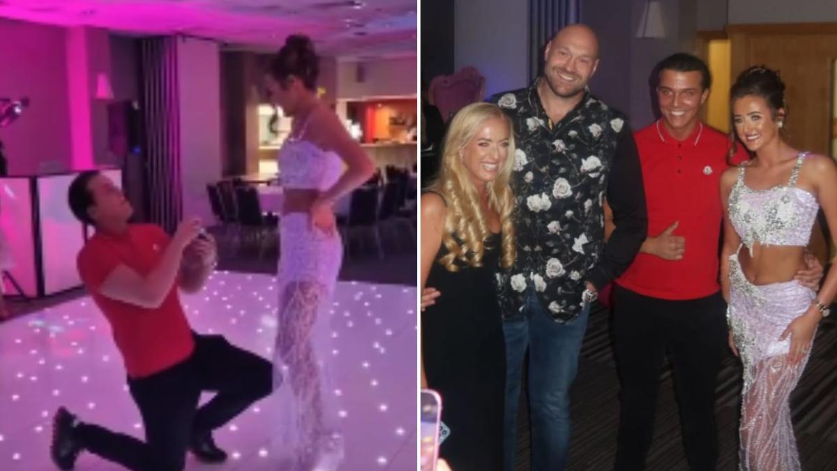Boxing superstar Tyson Fury’s daughter Venezuela announces engagement at 16th birthday party