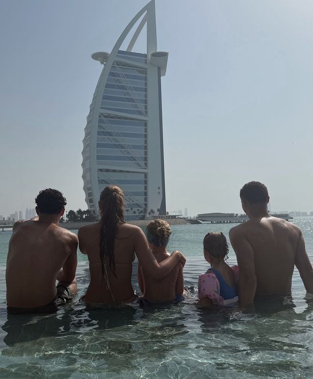 Kate Ferdinand and husband Rio with kids