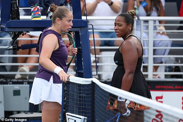 Ostapenko told black American player Townsend that she has 'no education and no class'