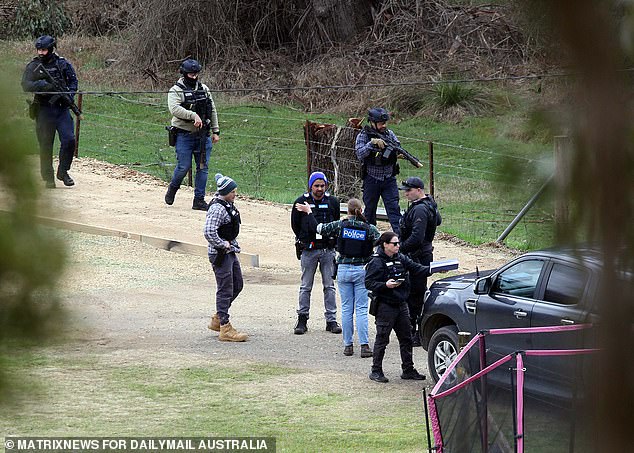 Freeman allegedly gunned down Detective Neal Thompson, 59, and Senior Constable Vadim De Waart, 35, at his Porepunkah property in Victoria's High Country