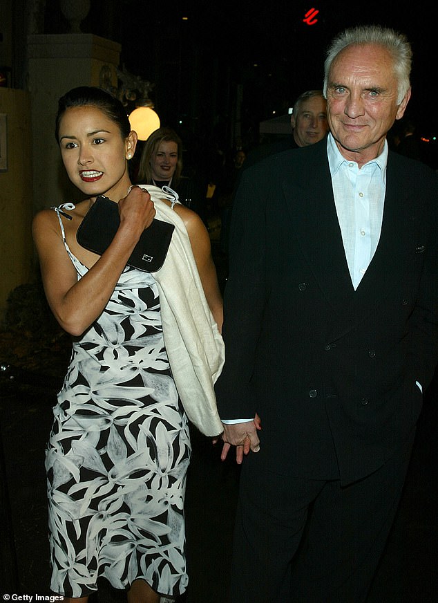 Terence and Elizabeth at the premiere of The Haunted Mansion in LA, 2003