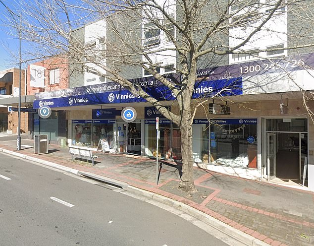 Mr Churi tried to haggle with the thrift shop in Caringbah, NSW, but was told there was 'no wiggle room' as far as the price was concerned so he left empty handed