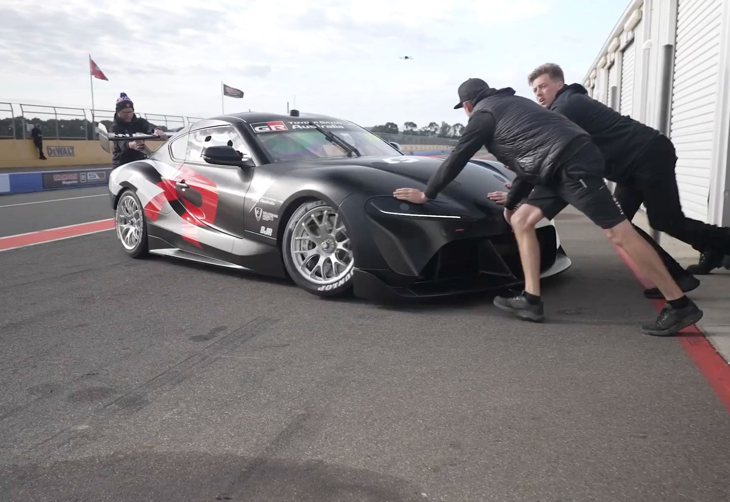 Supercars news: Four drivers sharing Toyota Supra at maiden test
