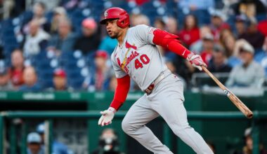 Cardinals' Willson Contreras begins serving 4-game suspension