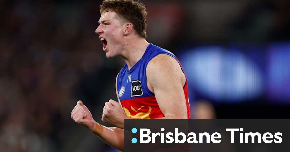 How Brisbane Lions star Logan Morris burst out of Joe Daniher’s shadow