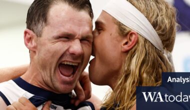 Patrick Dangerfield plays one of the finest games of his career, alongside Bailey Smith and Jeremy Cameron