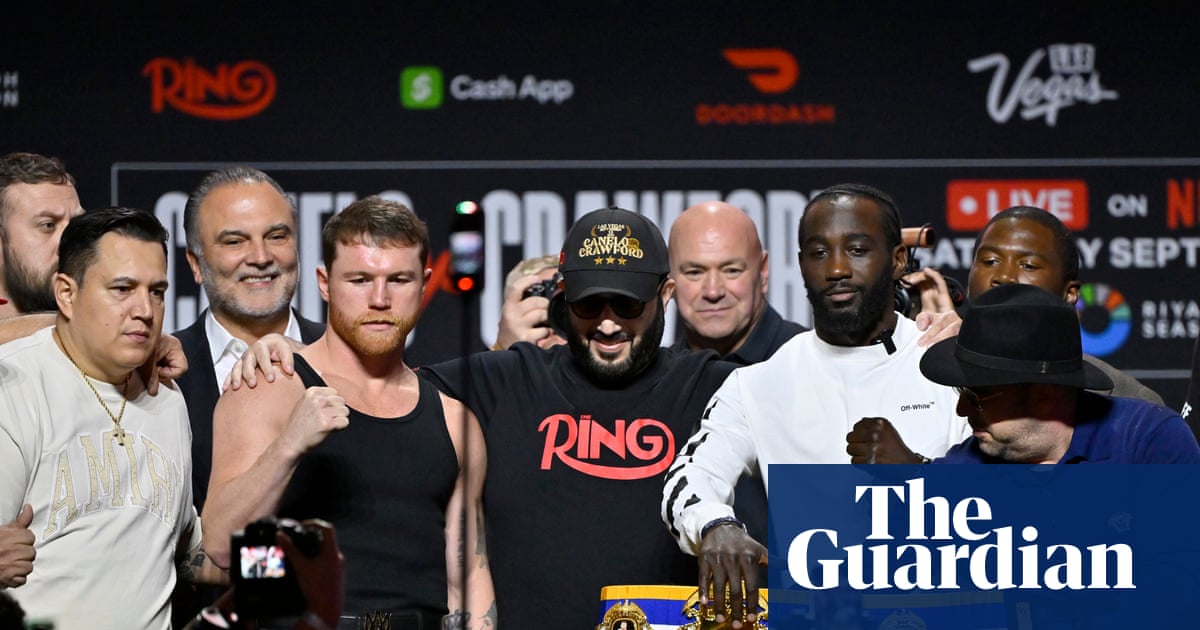 Inside Canelo v Crawford and the Saudi-TKO plan to dominate boxing | Boxing