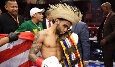 Collazo retains titles after surprise stoppage of Vayson