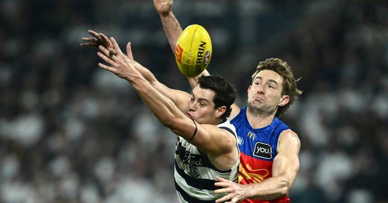 Brisbane's Lachie Neale will test his problem calf at training on Tuesday. Photo: Joel Carrett/AAP PHOTOS
