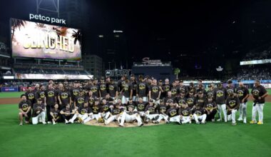 Padres clinch playoff berth with walk-off win vs. Brewers
