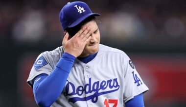 Dodgers' bullpen blows another stellar start by Shohei Ohtani