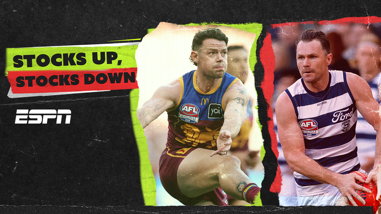 AFL Grand Final: Brisbane's Neale gamble pays off; Cats stars can't fire