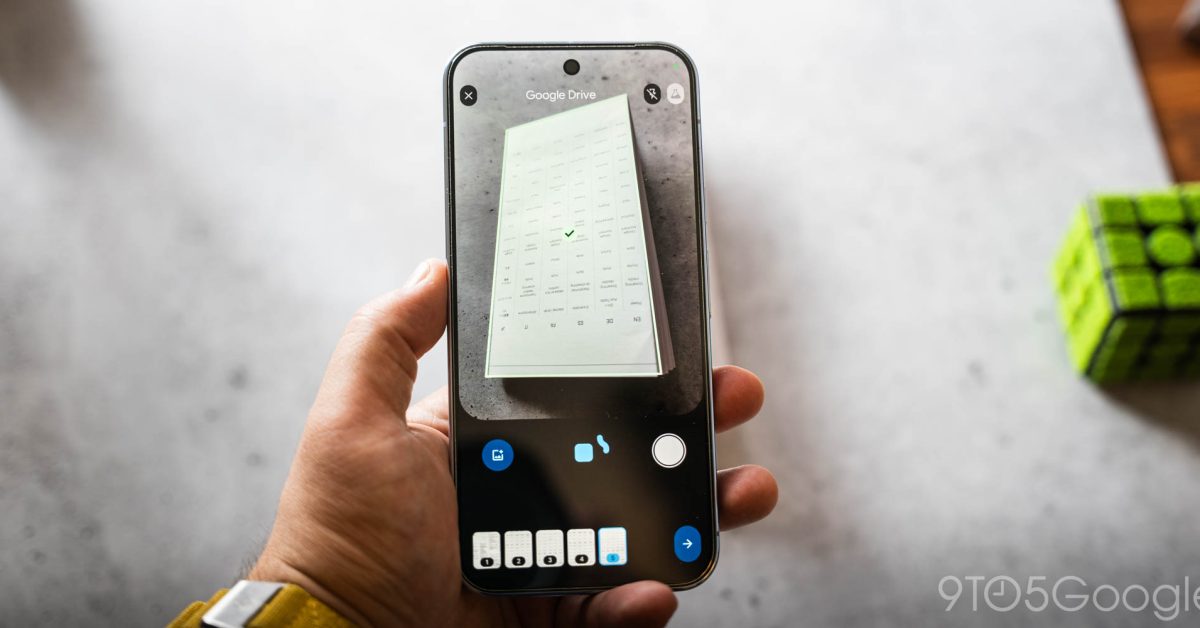 Google Drive testing new AI scanner, and it's blazing fast [Video]