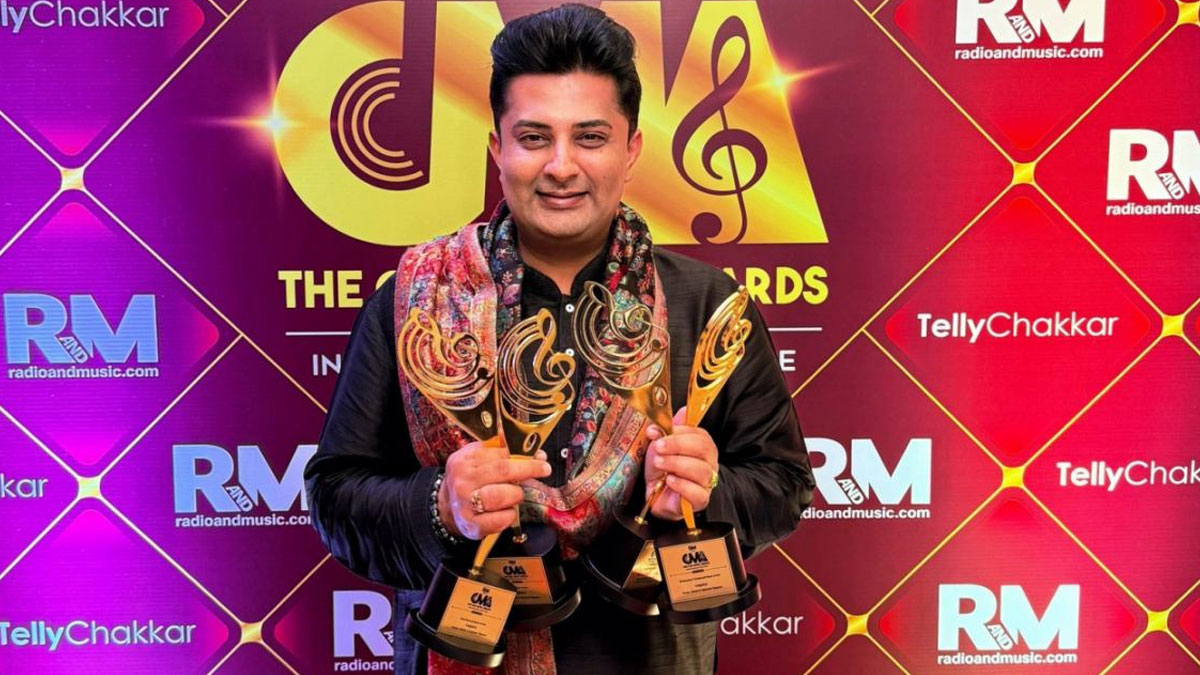 Tappoo wins 4 CLEF Music Awards 2025 in Mumbai