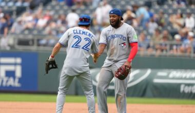 Blue Jays secure playoff spot with 8-5 win against Royals