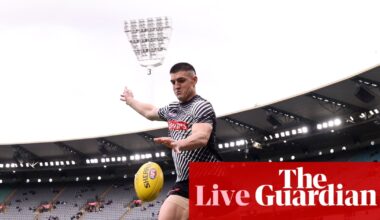 Collingwood v Brisbane: AFL 2025 first preliminary final – live | Collingwood
