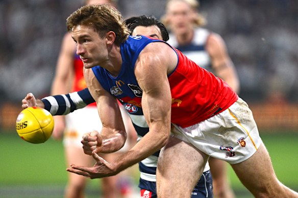 Lions defender Harris Andrews will be crucial to the contest.