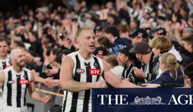 Collingwood Magpies cult hero Billy Frampton on dealing with online hate after 2023 premiership