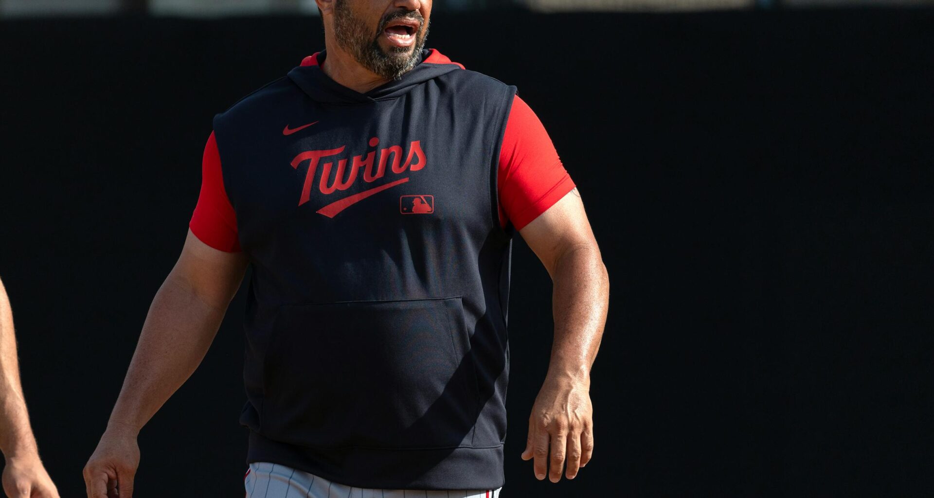Minnesota Twins infield coach Ramon Borrego keeps energy up during a down season