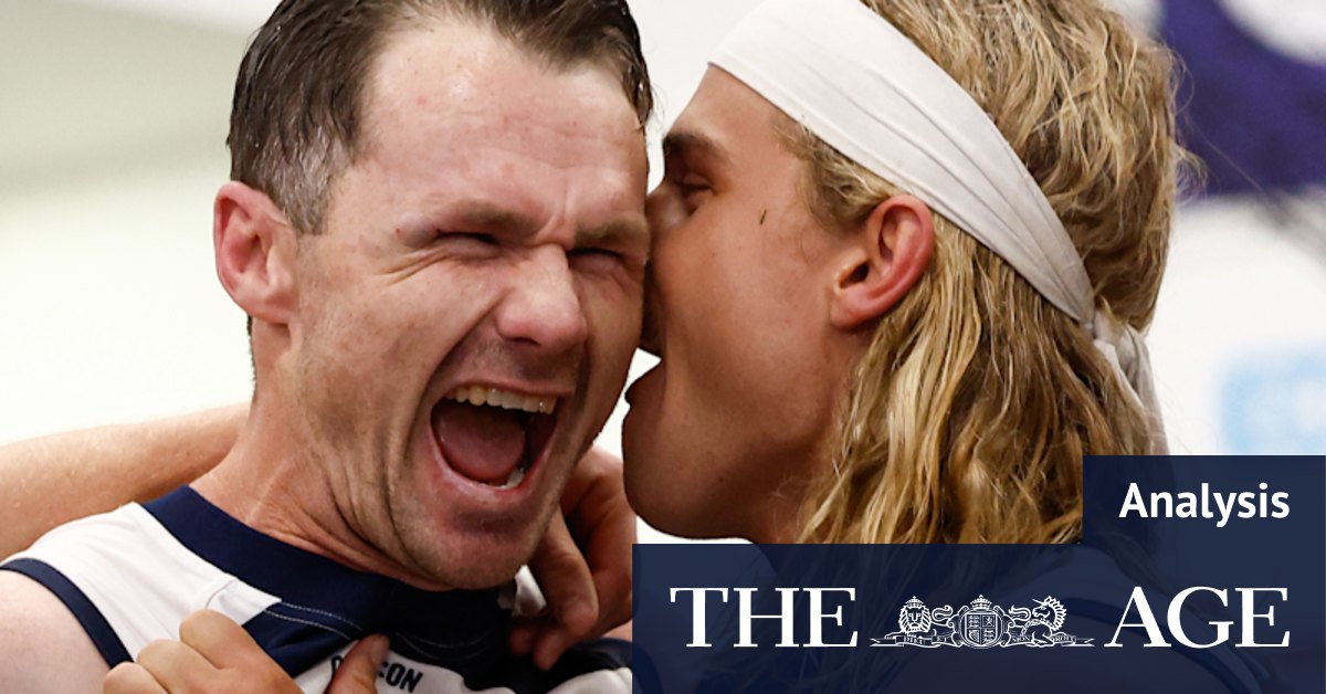 Patrick Dangerfield plays one of the finest games of his career, alongside Bailey Smith and Jeremy Cameron