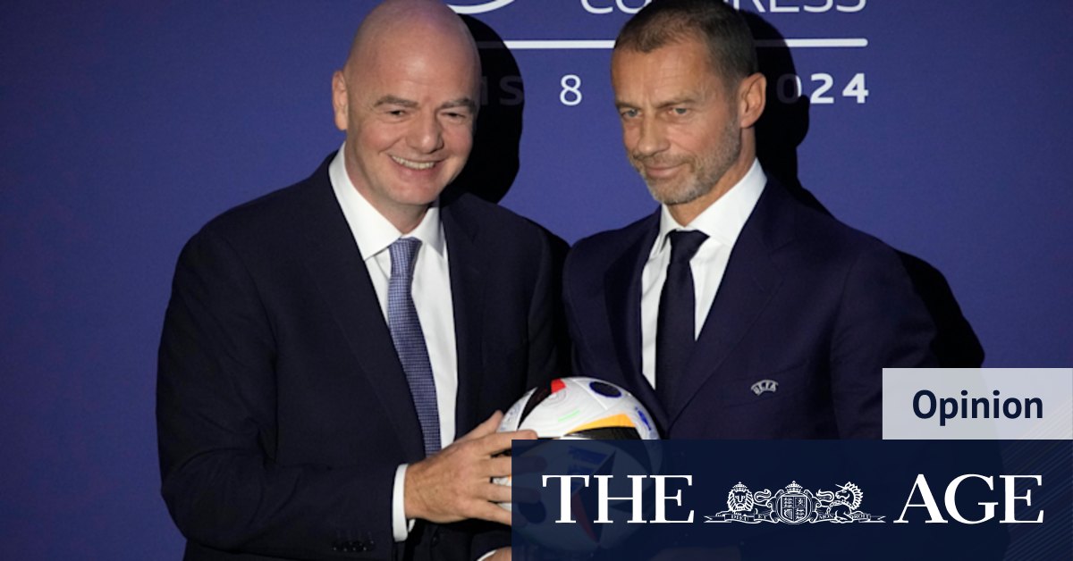 Whose game is it anyway? European soccer is recoiling at what is routine for AFL, NRL