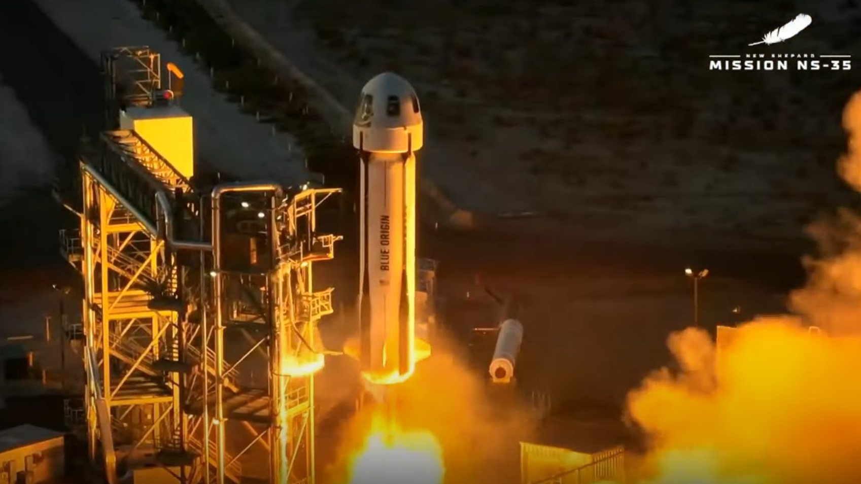 Blue Origin launches 35th New Shepard flight after long delay