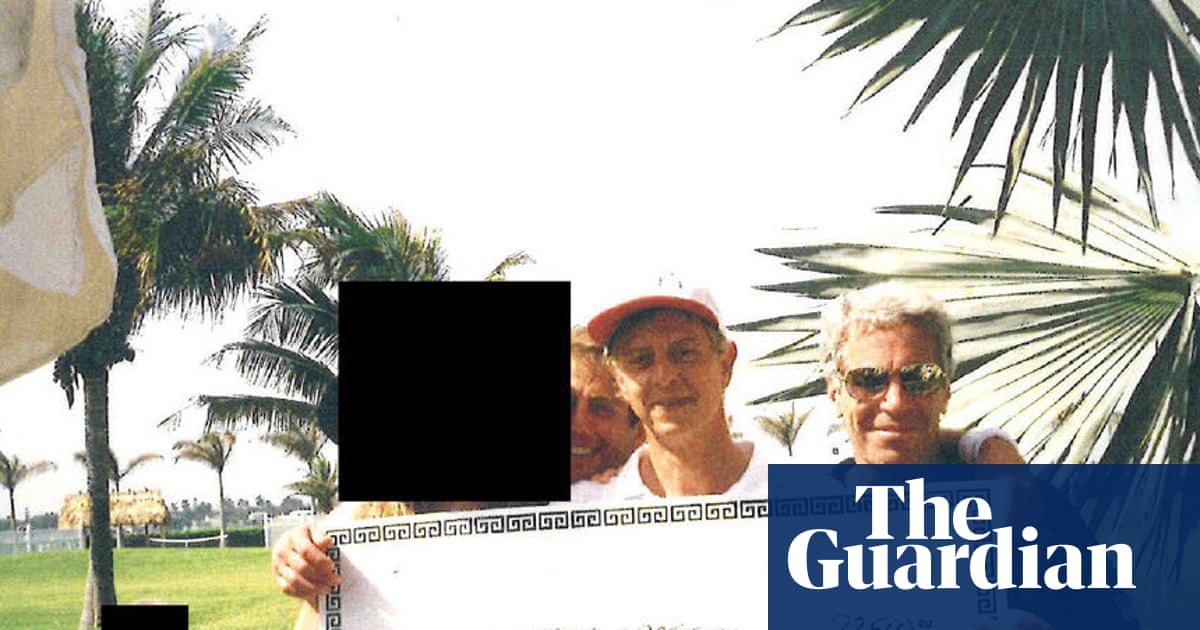 Epstein birthday book renews questions about links to rich and powerful men | Jeffrey Epstein