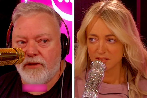 Broadcaster Jackie “O” Henderson  has taken a break from her radio show after a fight with co-host Kyle Sandilands.