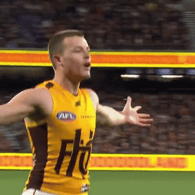 Ginnivan’s known for his goal celebrations.