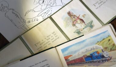 Early versions of Peter Rabbit, Thomas The Tank Engine and The BFG to be sold