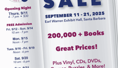 Planned Parenthood California Central Coast Presents the Mary Jane McCord Book Sale | Good for Santa Barbara