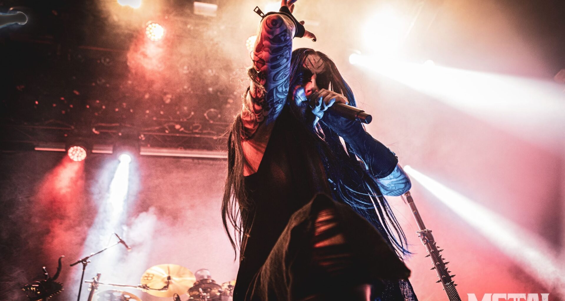 A photo of Dimmu Borgir.