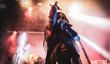 A photo of Dimmu Borgir.