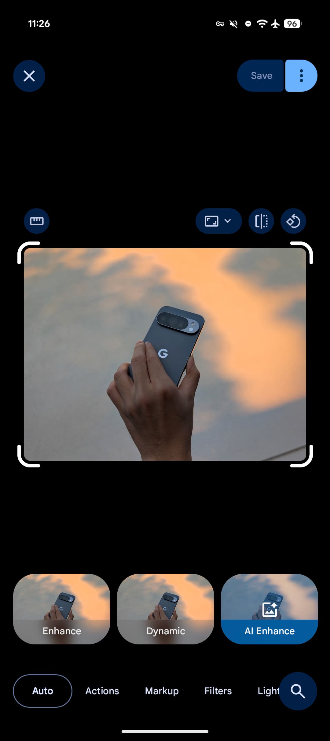 Google Photos editor redesign