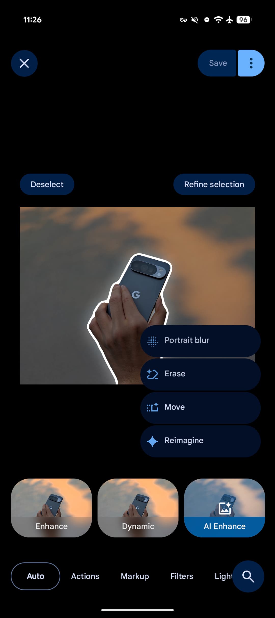 Google Photos editor redesign