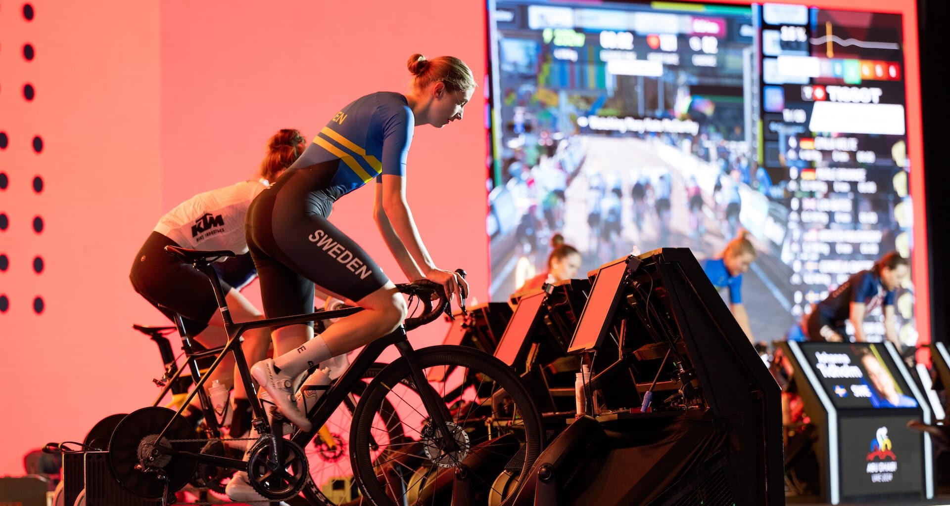 The two-time national road champ who calls herself an esports rider first