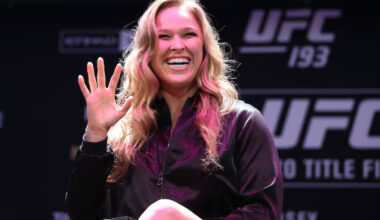 Ronda Rousey UFC press event